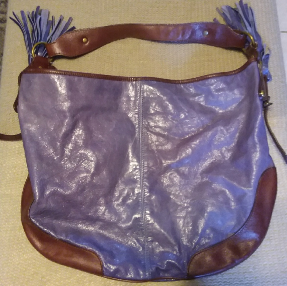 Purple Tano Hobo Bag